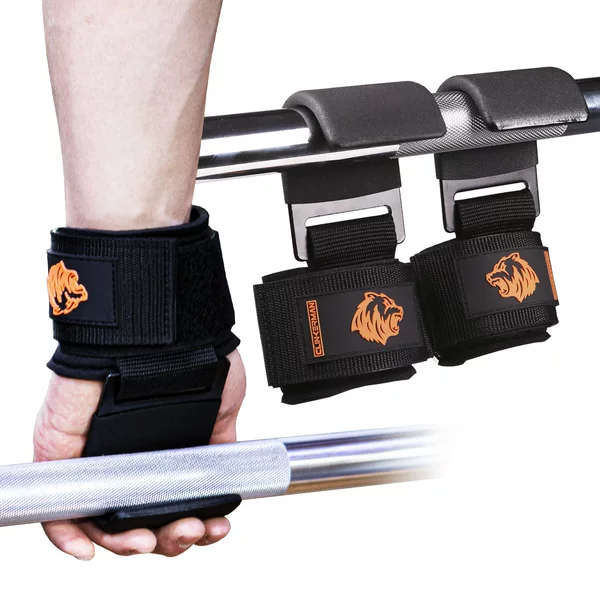 Strength Training Waist Belt Fitness Non-Slip Hand-Assisted Hook Pull-Up Assist Equipment Grip Hook