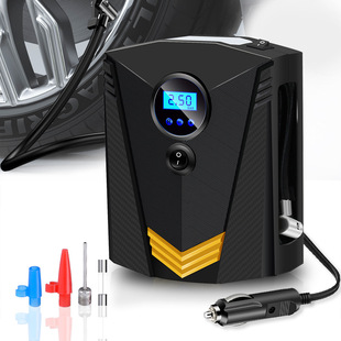 Che Zhiku digital display lighting pointer car air pump car 12V portable tire car air pump