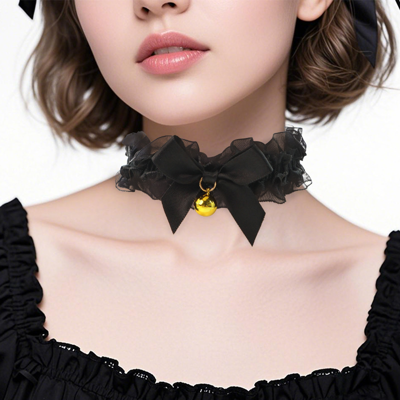 Cosplay de dibujos animados camarera adorable pulsera de encaje collar de ojos pegada de cabello cola zorro adornos de cabello show dress