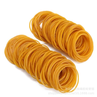 越南黄色橡皮筋耐用高弹力黄皮筋捆菜日用办公橡胶圈牛皮筋厂家