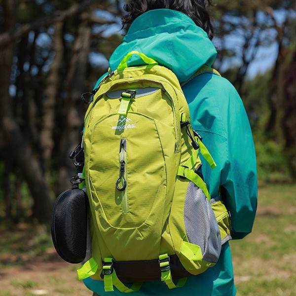 Backpack for Women, Outdoor Cycling, Hiking and Mountaineering Bag, Water-Repellent Camping Style, Lightweight Large-Capacity Travel Backpack for Men