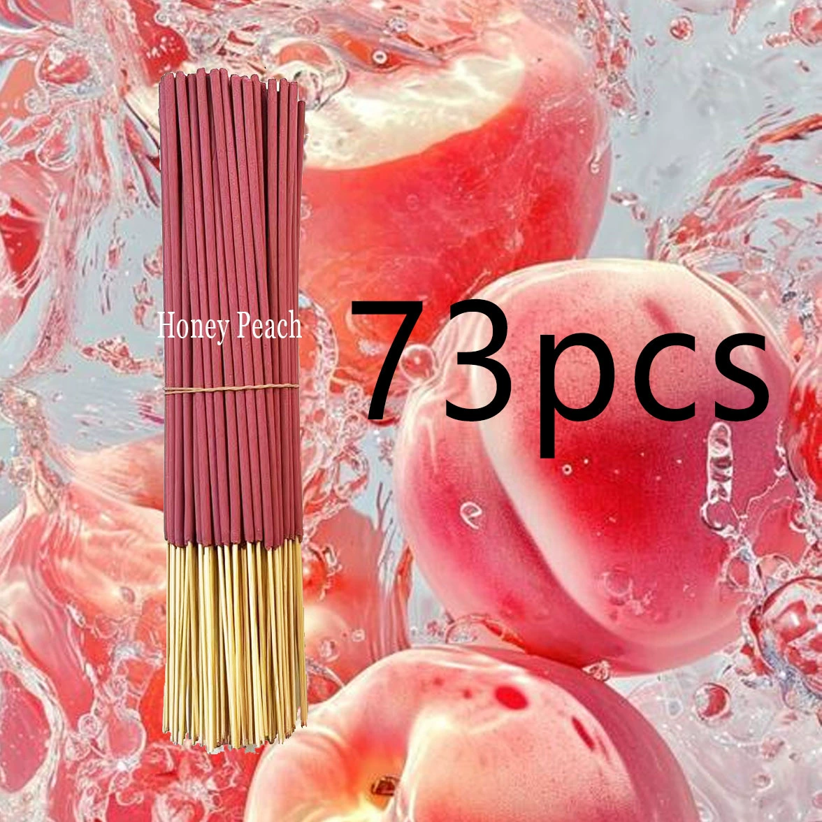 24/73/170 aromatherapy sticks, cross-border household bamboo stick incense, various flavors, optional quantity, can be customized with temu labeling