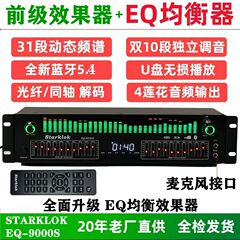 プロ31段ハイエンドイコライザ効果器2 in 1 bluetooth光ファイバ同軸k歌ハウリング防止発熱前級