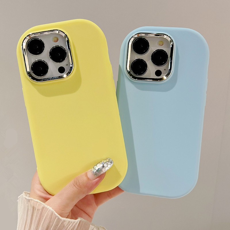 Chubby Girl Electroplated Ring Samsung A17 Phone Case Suitable for A56/A55/A15, Compatible with S24Fe Soft S24Ultra Shockproof