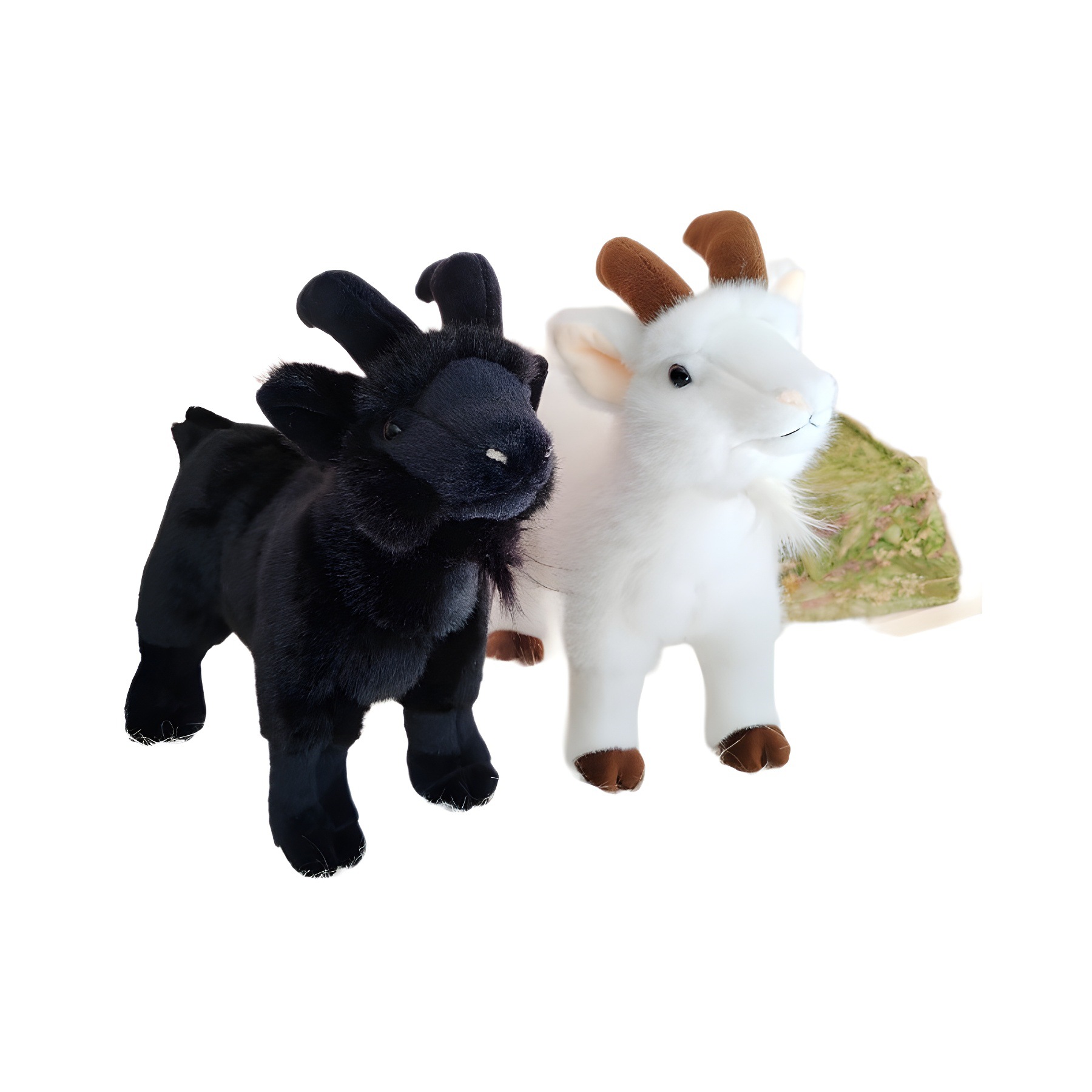 Muñeca de cabra de simulación, oveja, muñeca para niños, muñeca animal, mascota corporativa, logo, juguete de peluche al por mayor