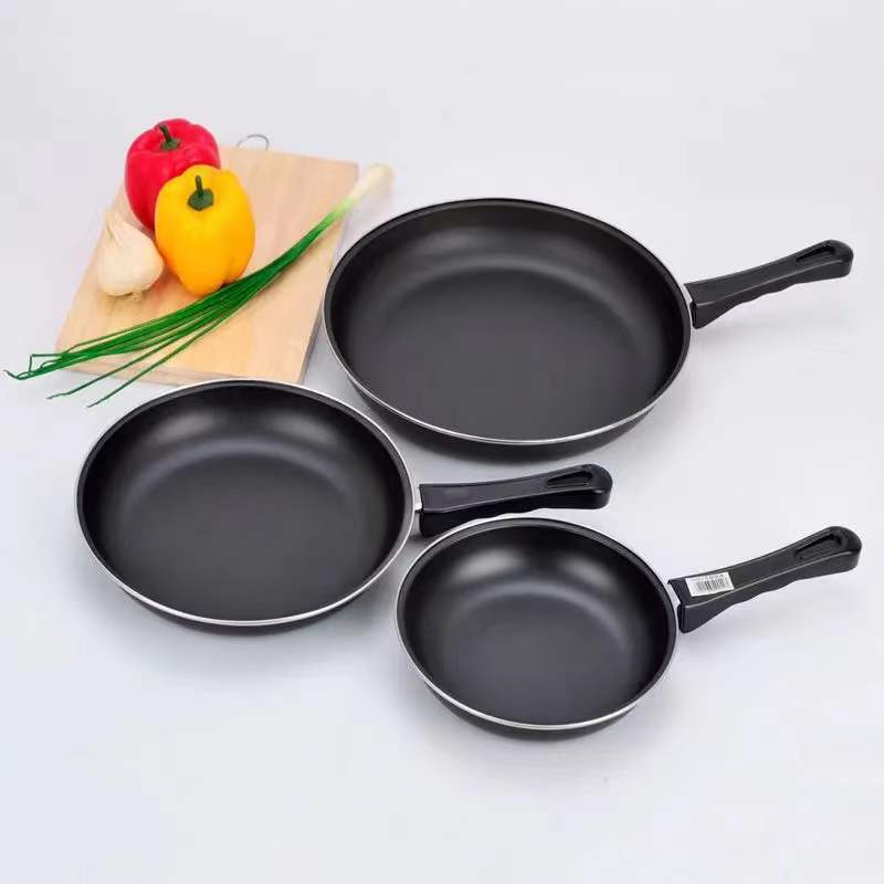 Pan non-stick pan household steak frying pan pancake pan omelette pan pancake pan flat bottom induction cooker gas stove pan