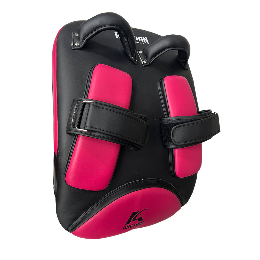 Angtian personalizado nuevo tipo de boxeo de patada lateral objetivo pesado objetivo de pecho arqueado objetivo de pies grandes objetivo de entrenamiento de boxeo tailandés