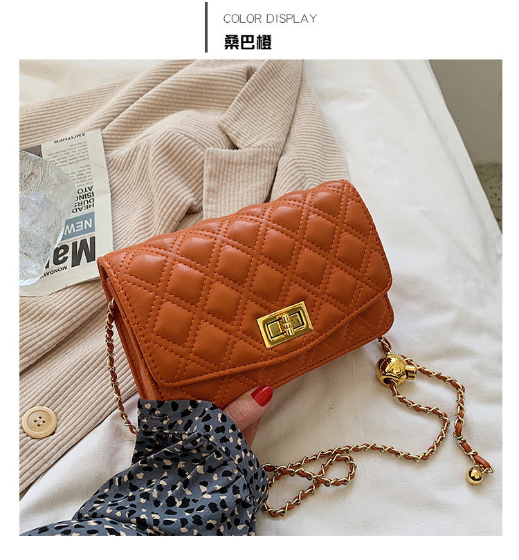 New Fashion Rhombus Chain Bag display picture 7