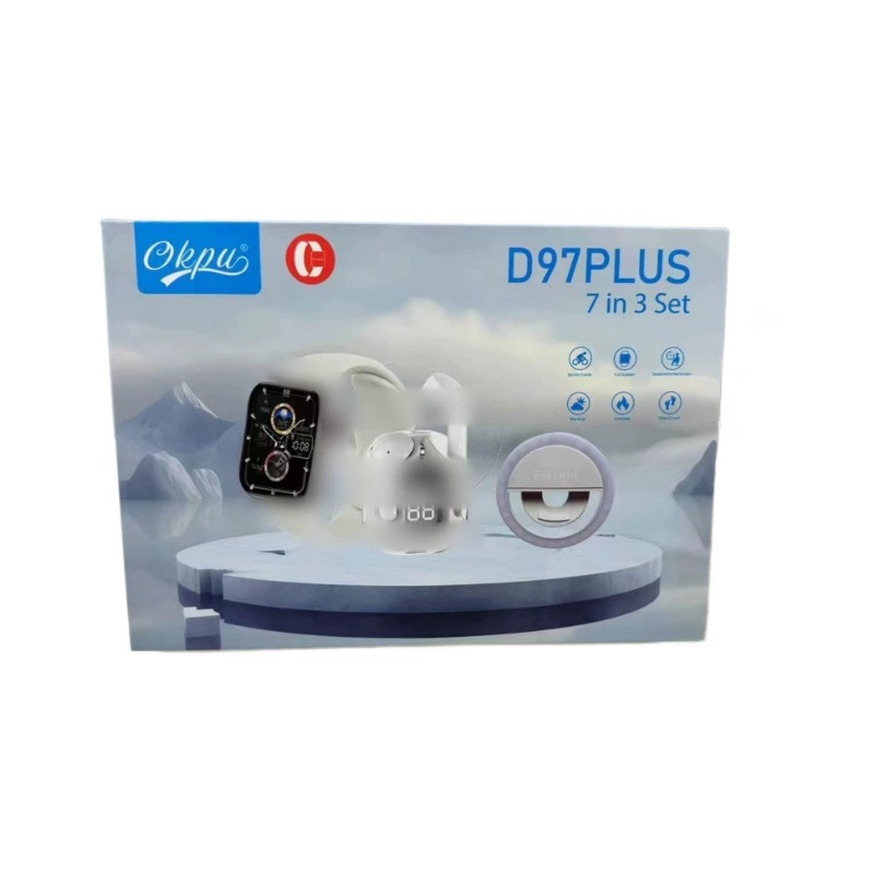 Браслет, универсальные наушники, часы, набор, D97, 97plus, bluetooth, S10
