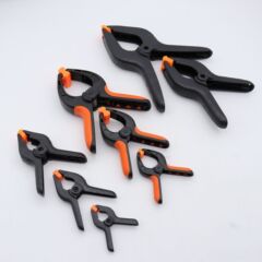 プラスチック A 字型クリップ写真撮影の背景布クリップナイロン A 字型スプリングクリップクイッククランププラスチッククリップクランプ