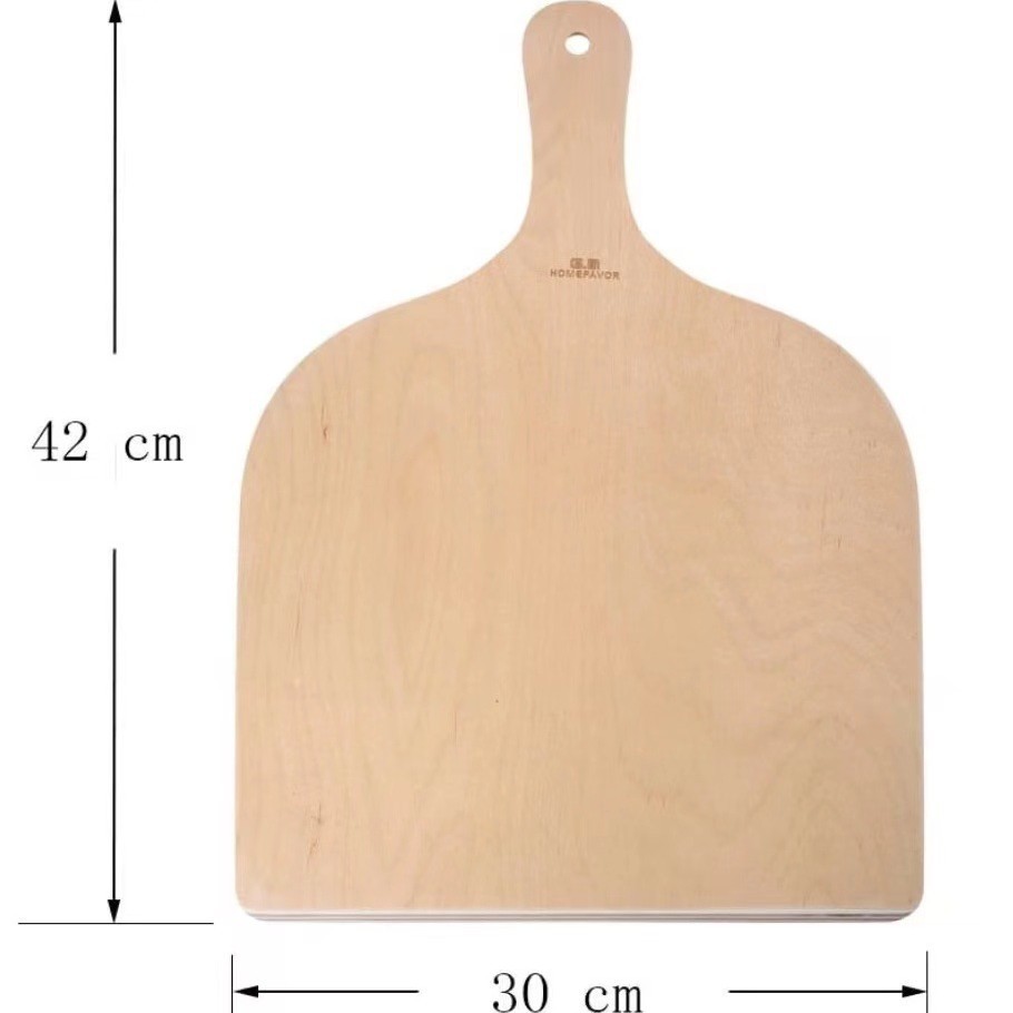 Pala de pizza de madera al aire libre tabla de pan para hornear casera bandeja de horno de cocina casera tabla de cortar tabla de cortar tabla de cortar