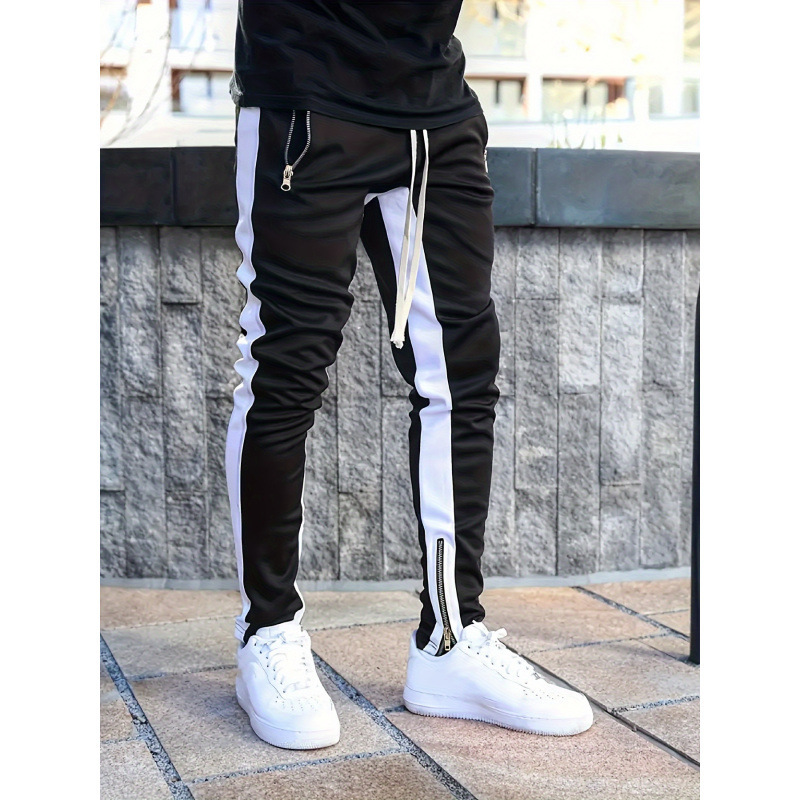 2026 V34 Cross-Border Export Dropshipping New Sports Pants Slim Fit Men's Casual Jogging Pants