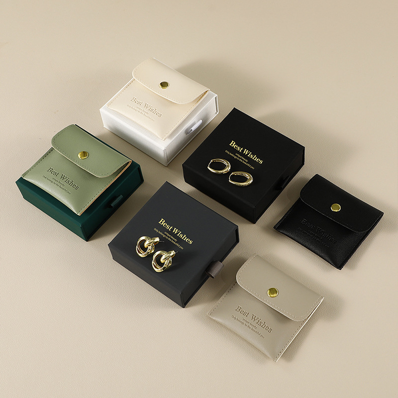 10g Weight Jewelry Boxes Classification 1 Piece, 1 Set Quantity Daily Occasion Pu Leather Material Solid Color Pattern Retro, Classic Style Style 1 Piece 1 Set Pu Leather Retro Classic Style Daily Solid Color Jewelry Boxes 5