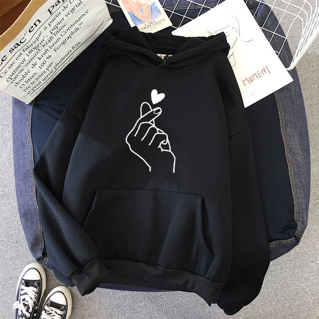 欧美外贸加绒连帽衫卫衣男女装秋冬情侣上衣宽松亚马逊速卖通