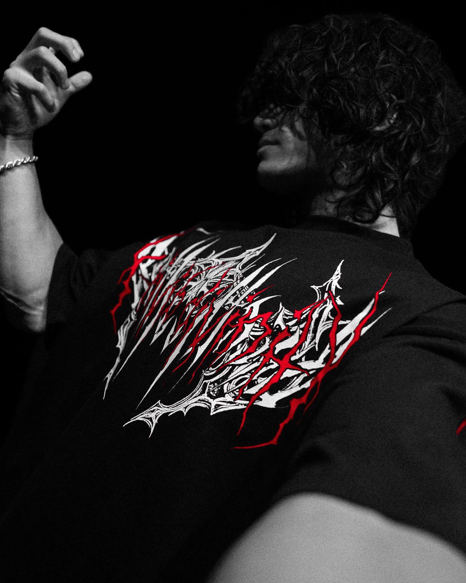Breathedivinity American-style Trendy Men's Oversized T-shirt, Sporty Casual Fashion, Cotton Printed Short Sleeves 008_viptrois.com