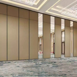 Modern Hotel Simple Movable Partition Office Folding Sliding Door Hotel Box Banquet Hall Movable Partition Wall