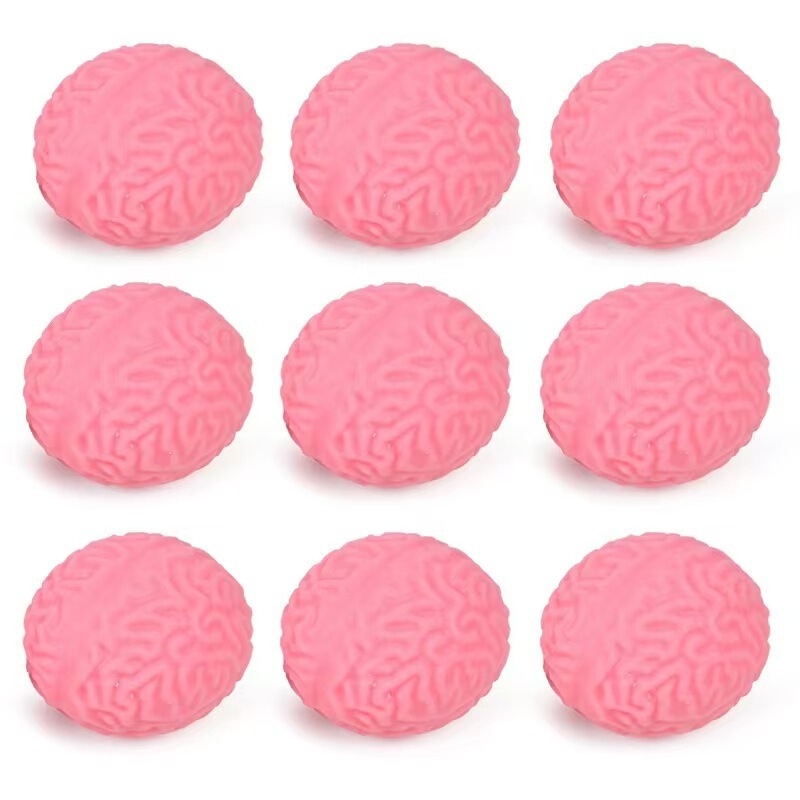 Cross-Border Extra-Large Brain Stress-Relief Squishy Toy Slow-Rebound Cheese Brain Ball Squishy Toy Direct from Manufacturer Cross-Border Extra-Large Brain Stress-Relief Squishy Toy Slow-Rebound Cheese Brain Ball Squishy Toy Direct from Manufacturer