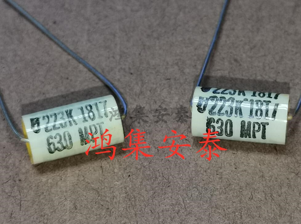 MKT1817 223 630V 0.022UF 黄圆穿心音频电容