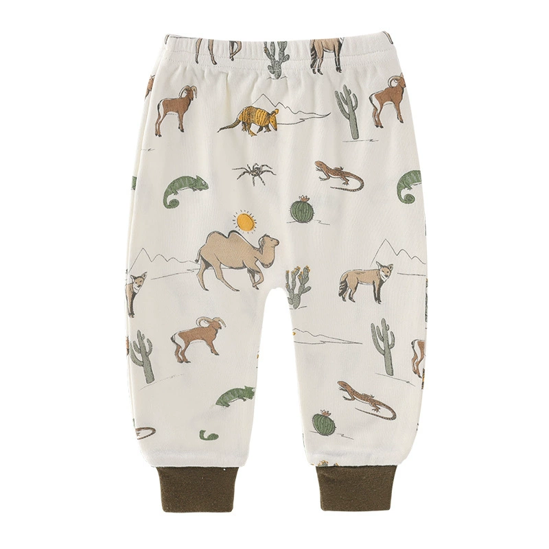 Внешняя торговля европейскими и американскими детскими домашними брюками леггинсы детское нижнее белье осенние брюки детская задница 8909