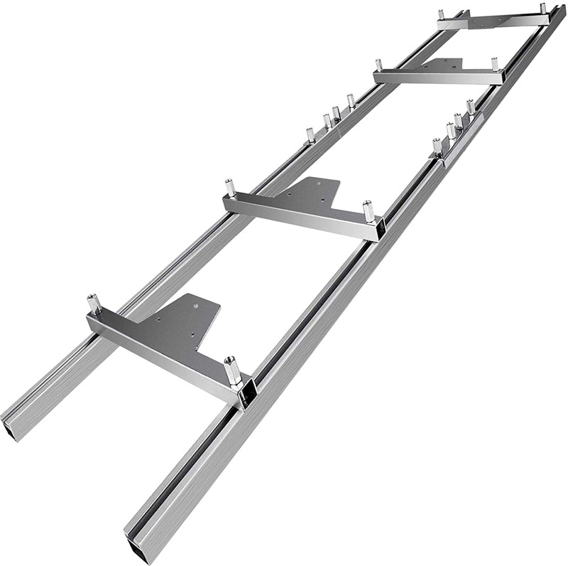 新款 9FTR轨道链锯油锯开板架 轨道1.8 2.7米 Chain saw mill