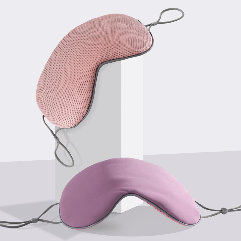 Máscara de ojo tridimensional 3D para dormir sombreado máscara de ojo de seda de hielo transpirable al por mayor