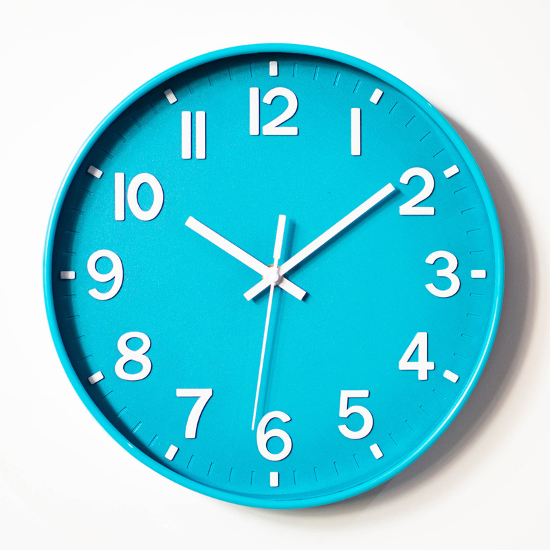 Reloj de pared para el hogar de 30CM Reloj para colgar en la pared Reloj para colgar en la sala de estar Reloj de pared Reloj creativo Reloj de cuarzo silencioso