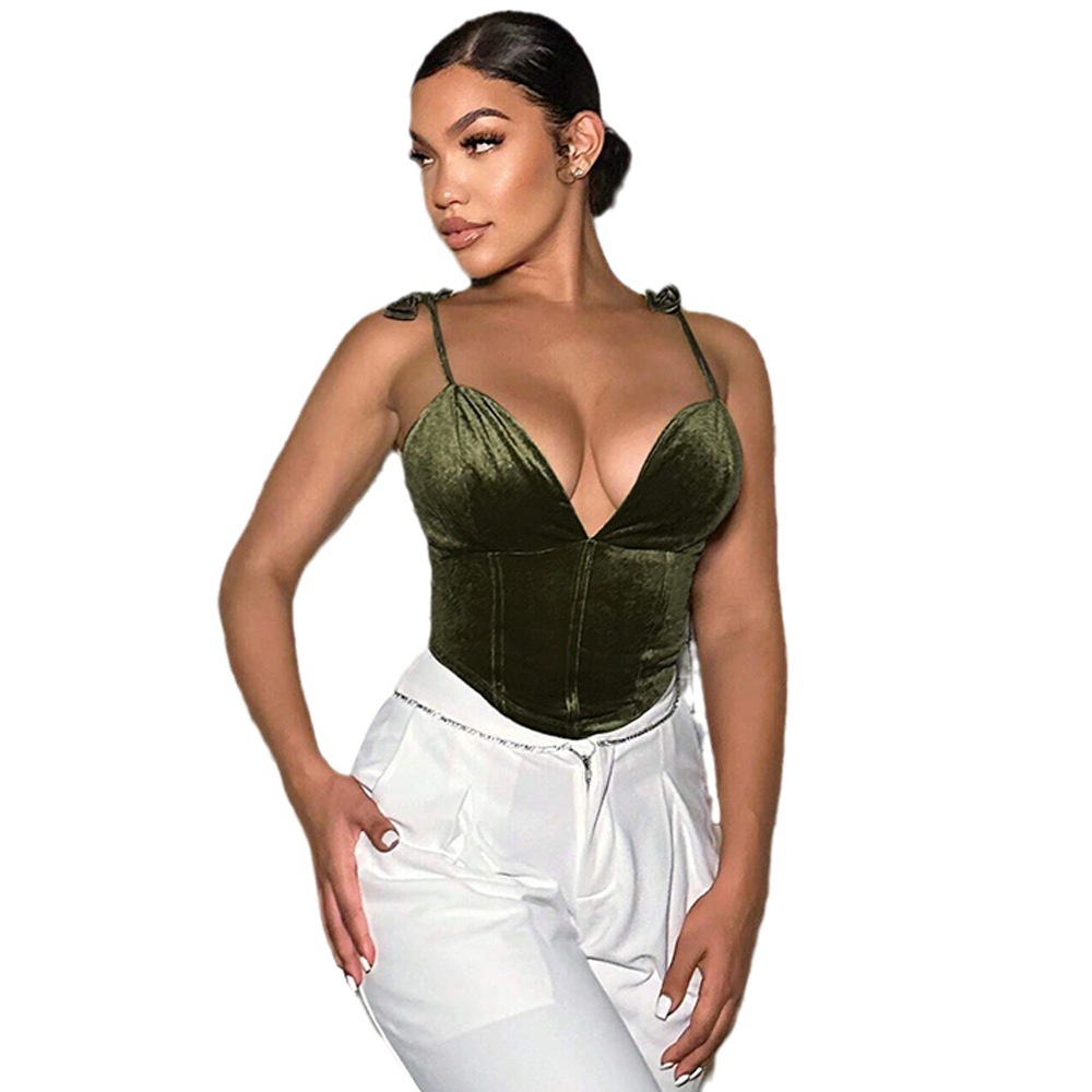 Blouse sans manches femme couleur unie_voghion.com