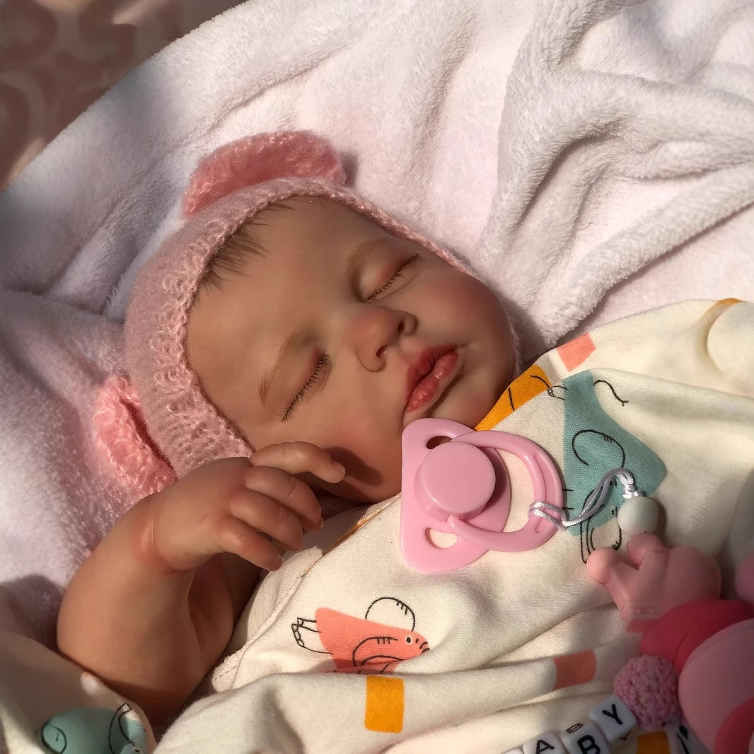 NPK simulación de productos genuinos muñeca renacida Loulou sueño bebé transfronterizo suministro de comercio electrónico AMAZON entrega de una sola pieza
