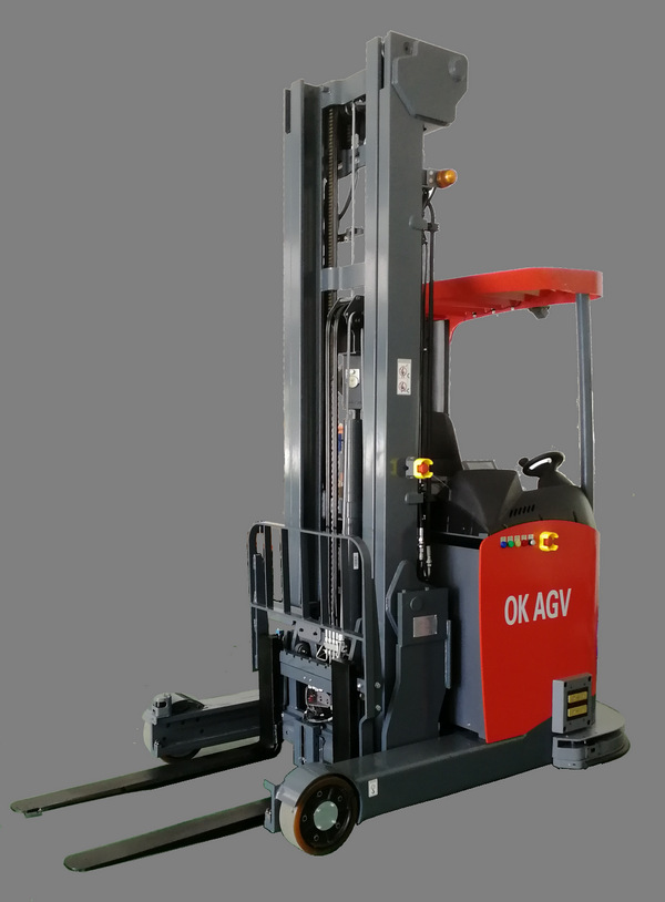 欧铠前移式激光叉车式AGV 无人车 物料搬运设备 激光叉车AGV