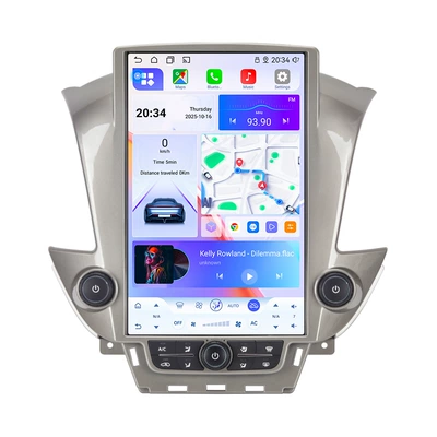 Large Vertical Screen — DVD Navigation