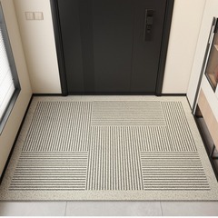 シンプルな入戸ドアのシルクの床マットの入り口の滑り止め除塵耐磨耗マットの玄関の汚れに強い泥は裁断できるマットです。