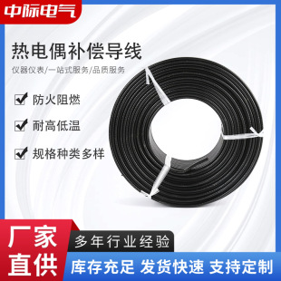 Thermocouple Compensation Wire K Type S Type Shielded High Temperature Resistant Temperature Measurement Wire Thermocouple Compensation Wire Temperature Measurement Extension Wire