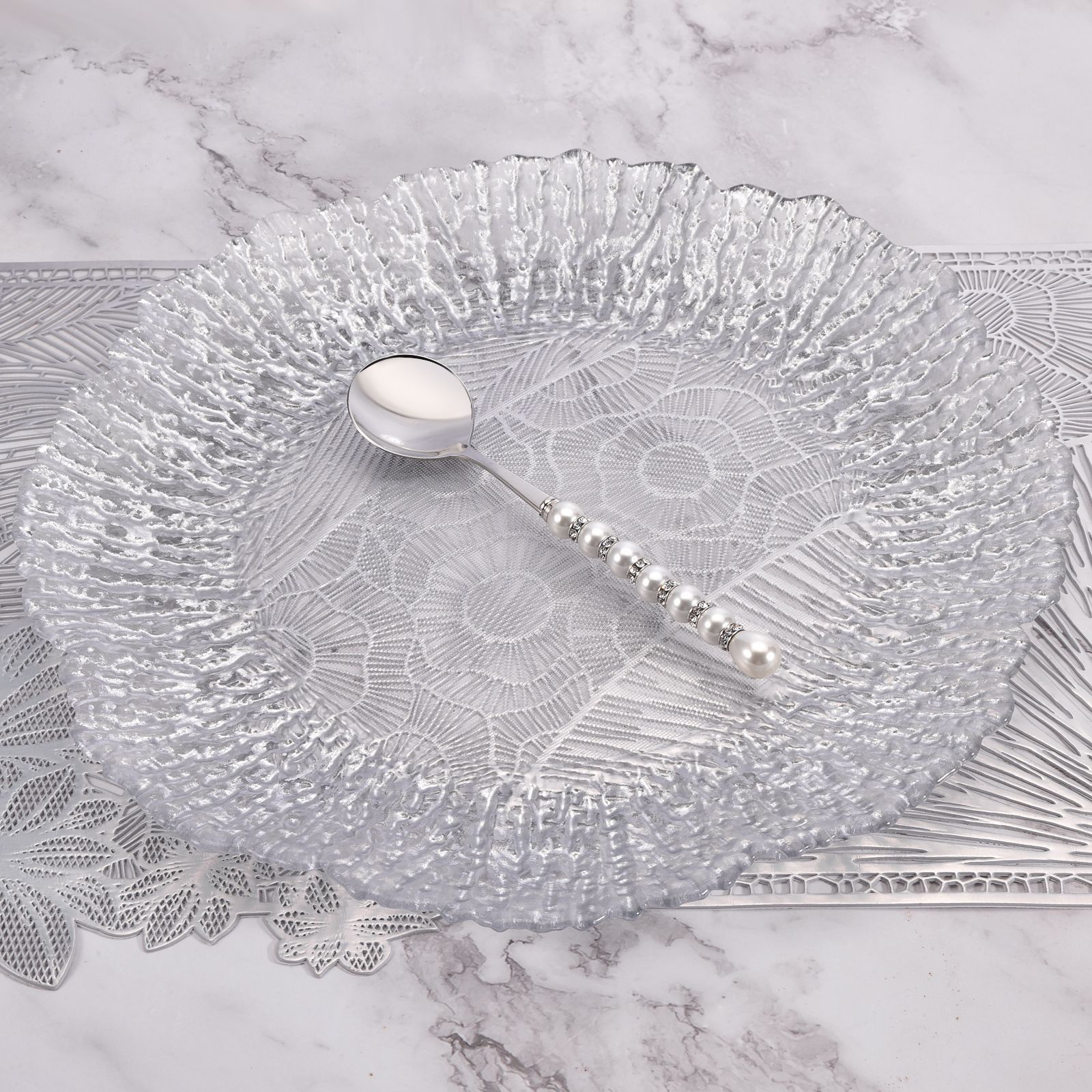 진주 디저트 스푼