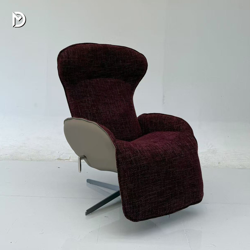 Zero Gravity Lounge Chair Balcony Leisure Chair Living Room Rotating Designer Light Luxury High-End Lunch Break Lounge Chair Single Sofa Chair