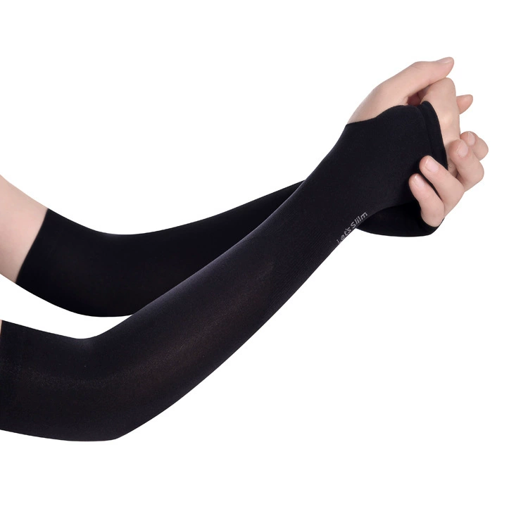 Летняя Защита от солнца лед рукав перчатки женские УФ-защита длинные лед шелковые рукава мужские вождения Руку Рукав оптом
