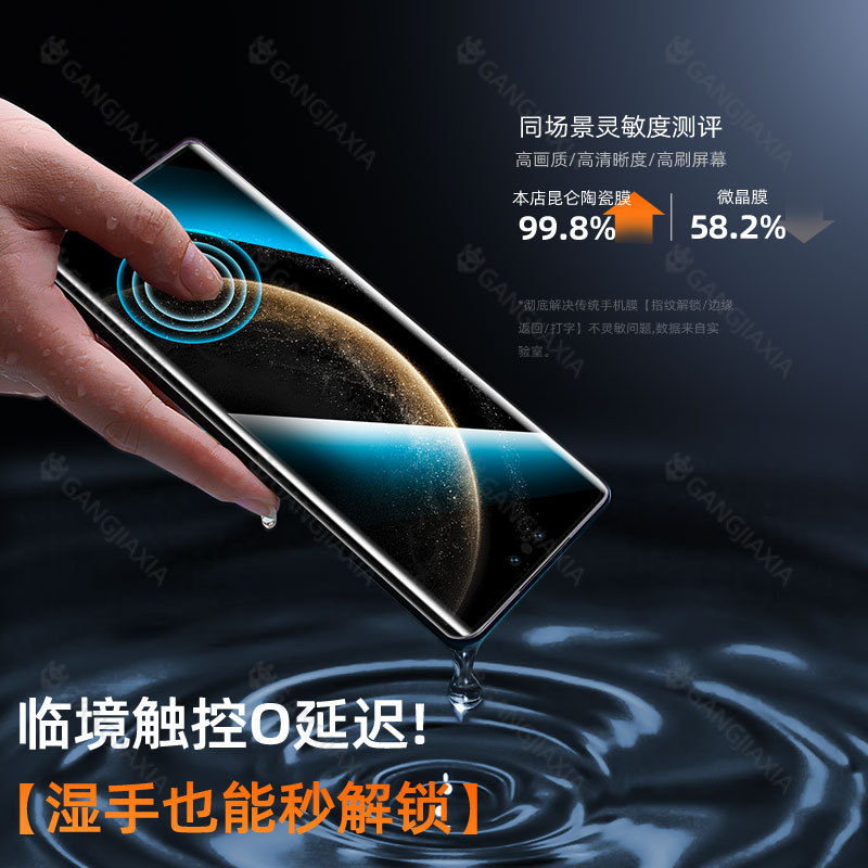 Aplicable a la cámara sin polvo Huawei mate80pro película de teléfono celular 70 cerámica 60 goma pura80pro película curva endurecida