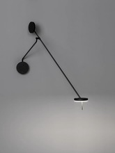 北欧极简壁灯设计师长杆多功能可调节旋转带摇臂餐厅书房客厅壁灯