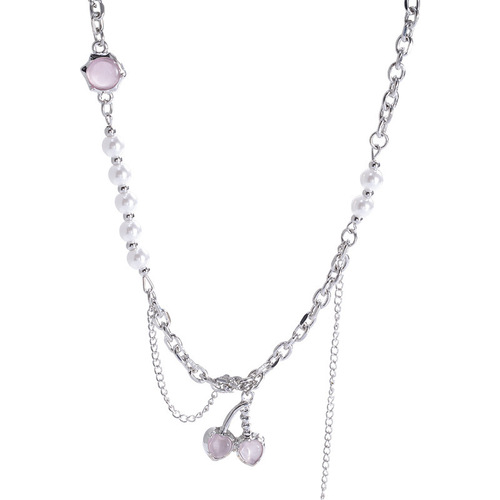 Baroque Pearl Necklace for Women | Versatile, Niche Design Sweater Chain | High-End, Affordable Luxe Clavicle Necklace Jewelry—Wholesale