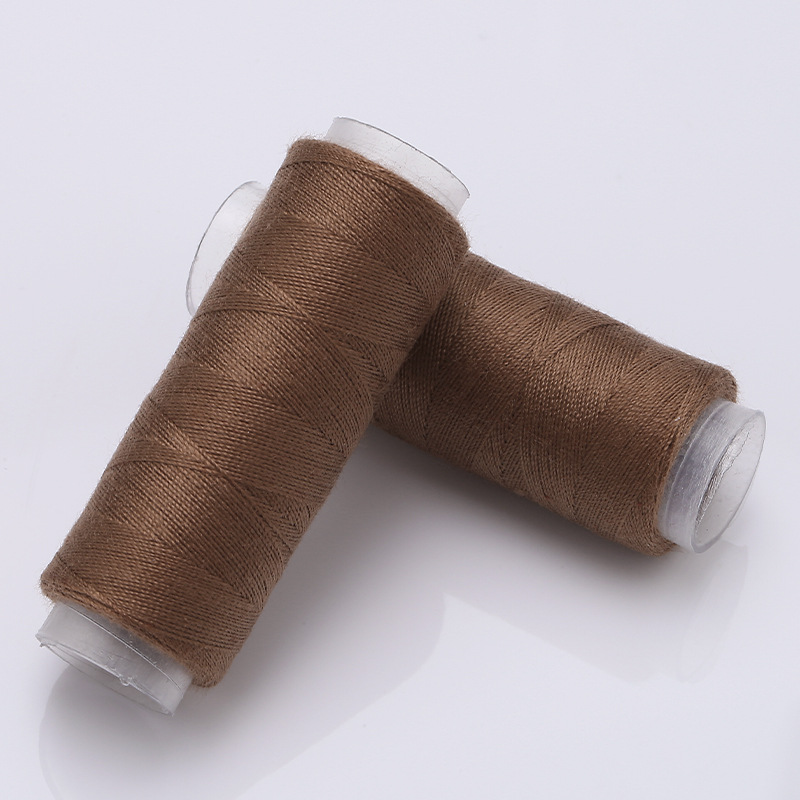 Mayorista línea de costura casera colorida costura manual rollo pequeño 402 línea de máquina de coser hecha a mano ropa DIY poliéster costura manual image 18