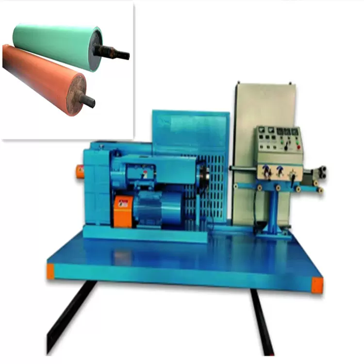 厂家供应 橡胶辊成型生产线设备 包胶滚筒 缠绕橡胶机器