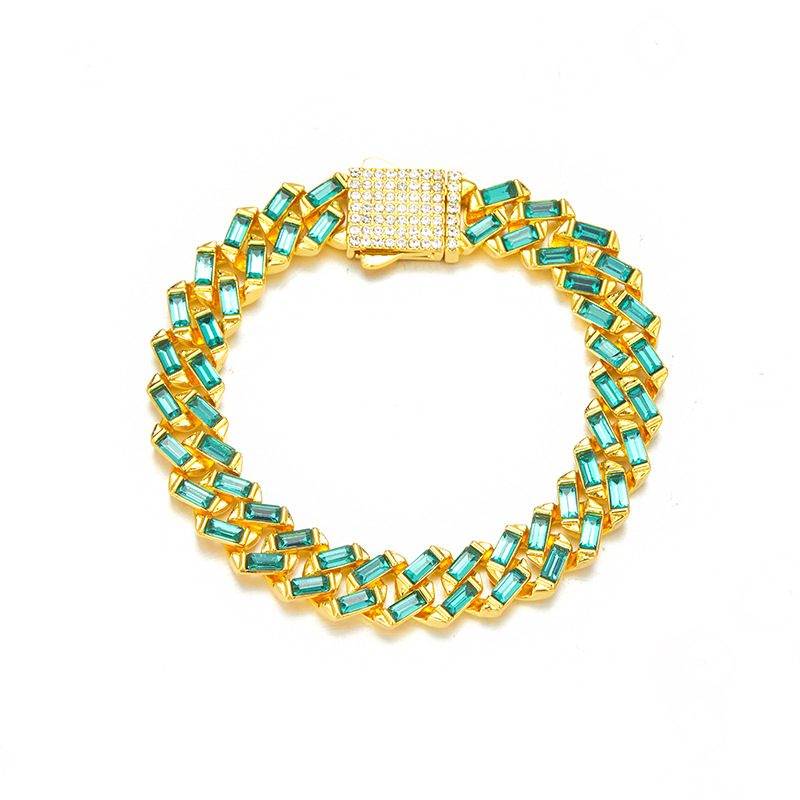 Fashion Geometric Alloy Inlay Rhinestones Unisex Necklace 1 Piece