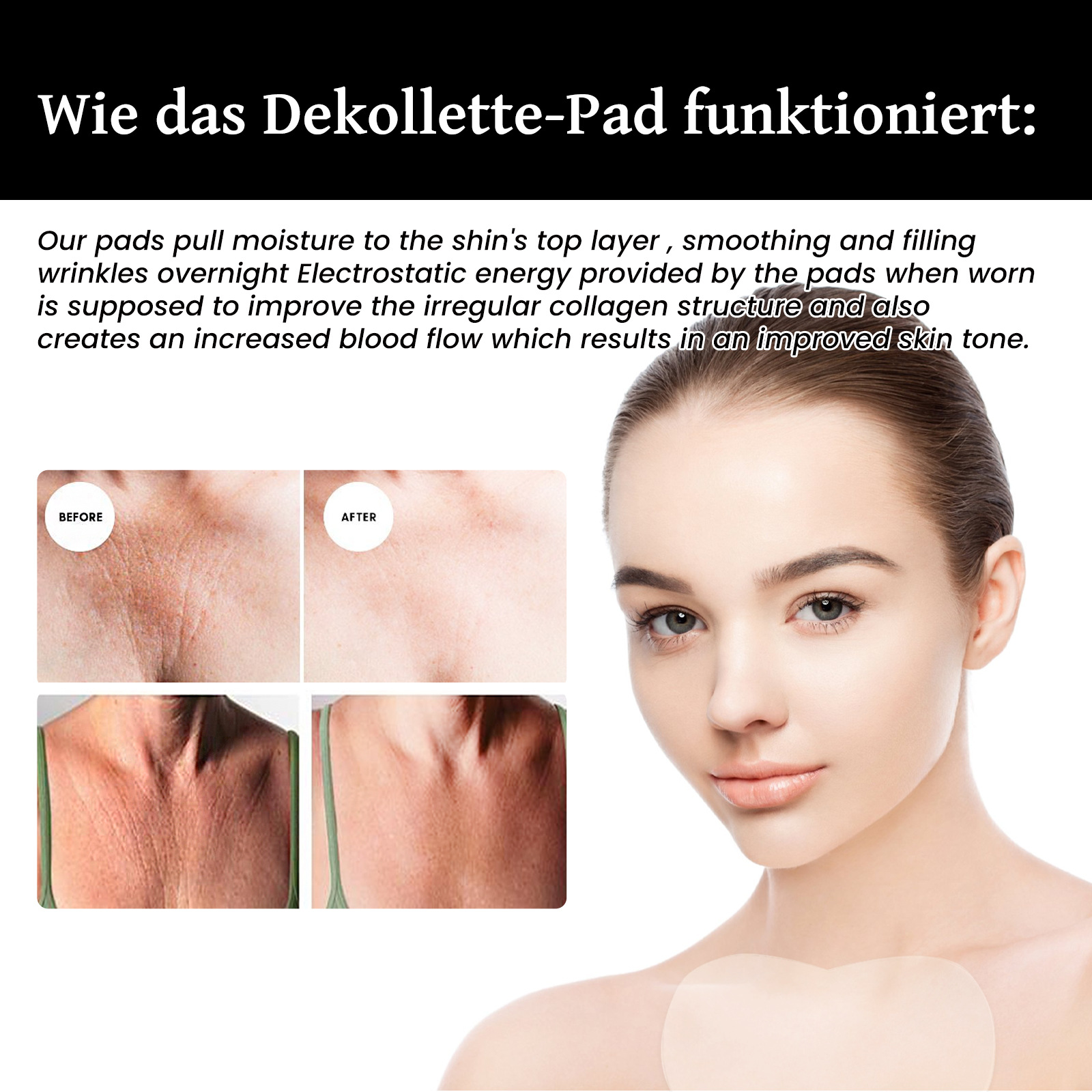 EELHOE kortsudevastane rinnaplaaster silub rindade kortse, niisutab ja pinguldab dekoltee nahka. Niisutav silikoonplaaster rindadele._voghion.com