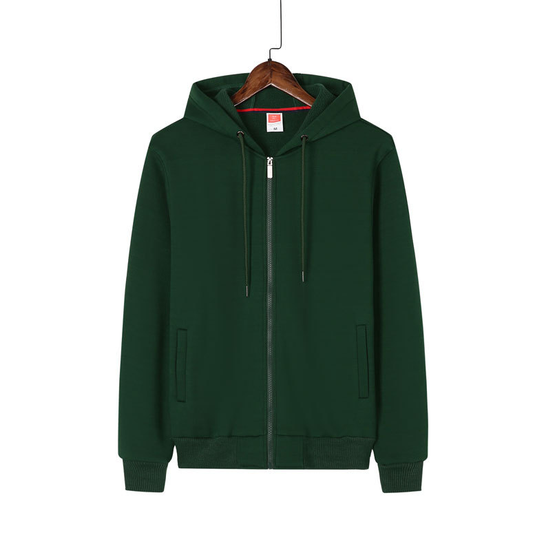 Sudadera con capucha y cremallera de lana de cordero, con logotipo bordado personalizado, uniforme para actividades de trabajo en equipo, uniforme para clases, camisa para actividades, hecha a medida.