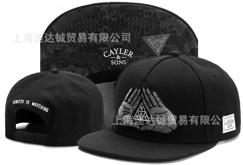 Mayorista comercio exterior sombrero plano sombrero ajuste sombrero sombrero de automóvil sombrero de moda americana sombrero de sol sombrero de sol