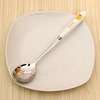 Fresh cute extra-long tableware stainless steel, Birthday gift