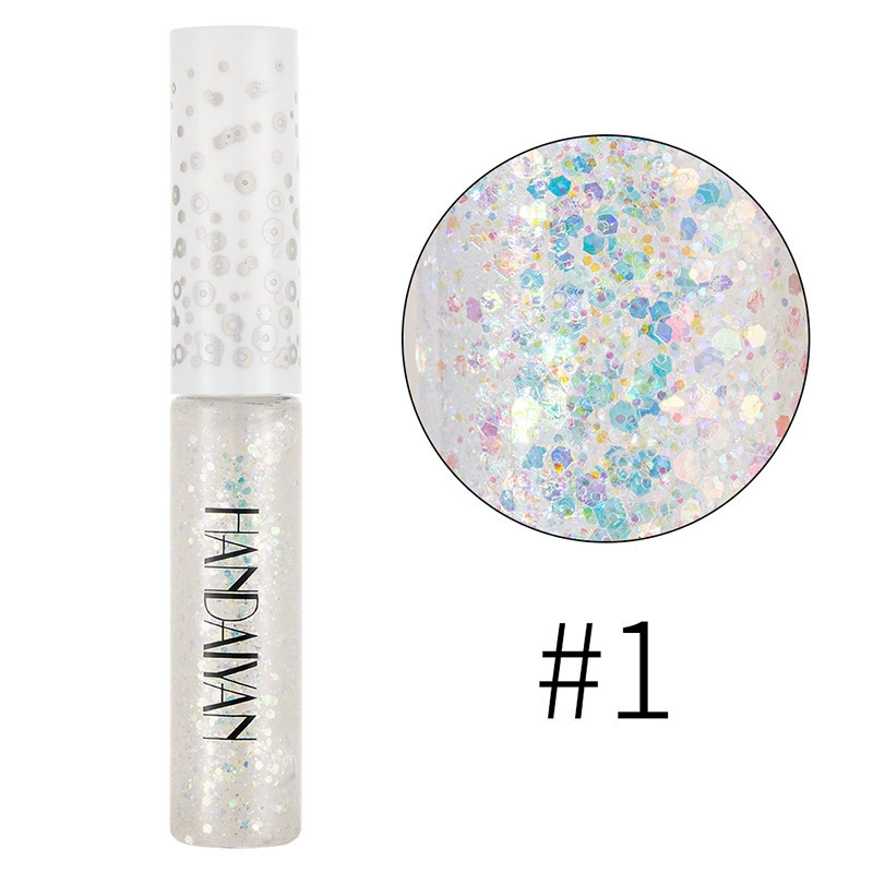 Cross -border explosive product Handaiyan Children's Day stage performance makeup dream shiny sequins fantasy eye shadow eyeliner