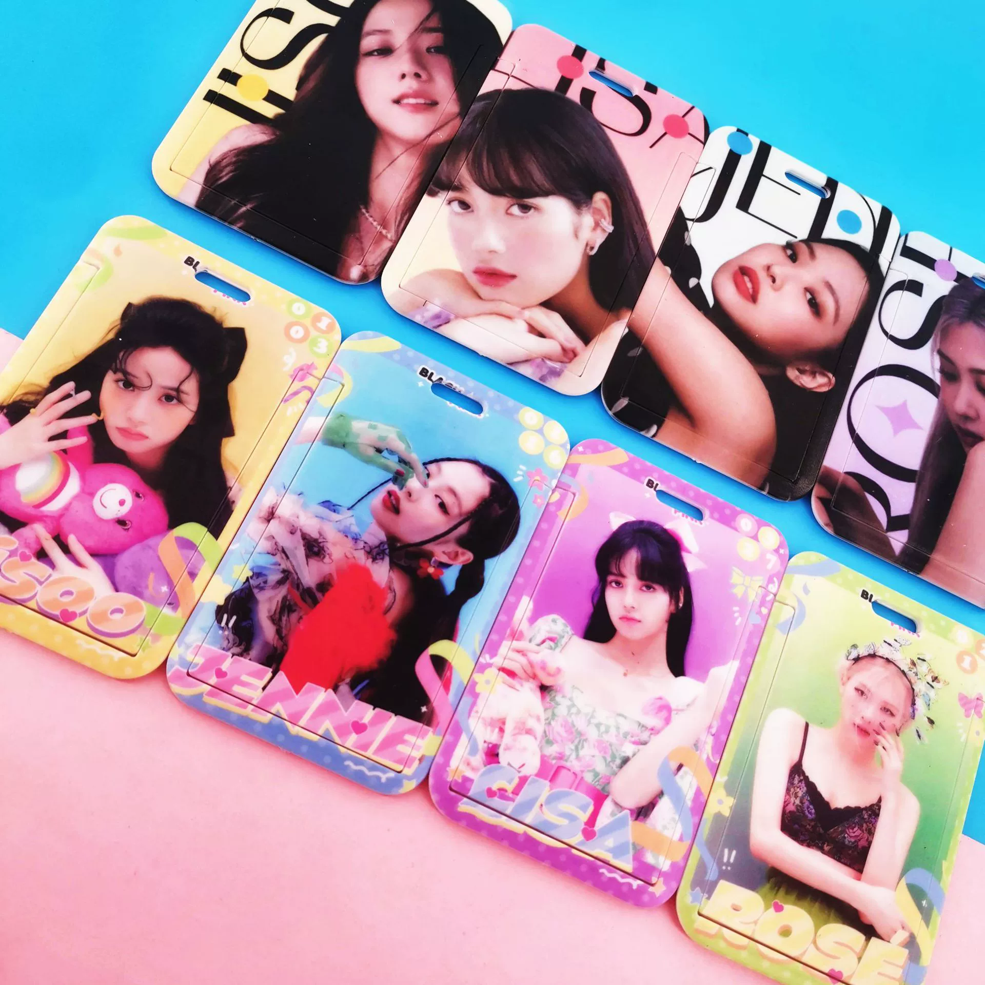 BP Pink ink 5-я годовщина открытка набор открыток Cute Bus Card Card Card Pack Pack