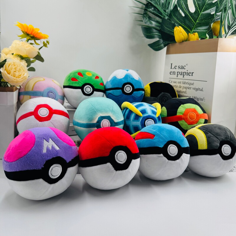 12cm Red, Blue, Purple and Black Elf Ball Master Ball Dark Ball Advanced Ball Ultimate Ball Strange Friend Ball Diving Ball