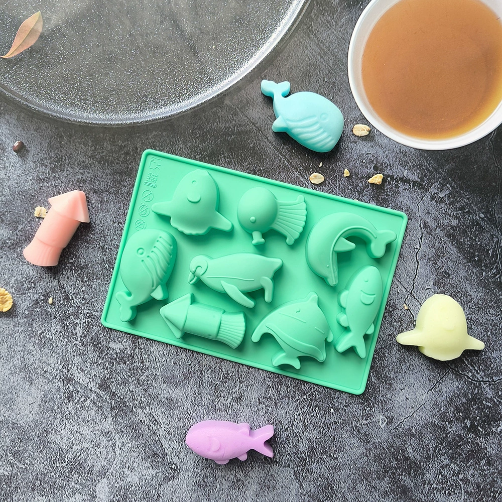 Морской силиконовый акриловый mold, компактные украшения, 3D