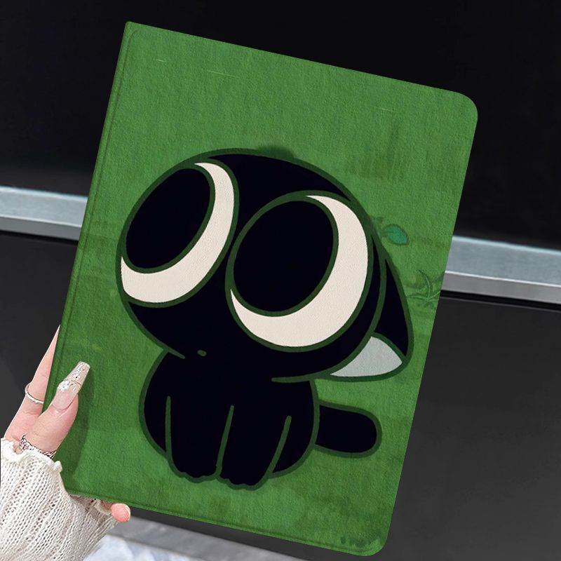 Luo Xiaohei book-style iPad protective case suitable for iPad 9/10/11, full-cover tablet case for Air 7/6 13 Luo Xiaohei book-style iPad protective case suitable for iPad 9/10/11, full-cover tablet case for Air 7/6 13